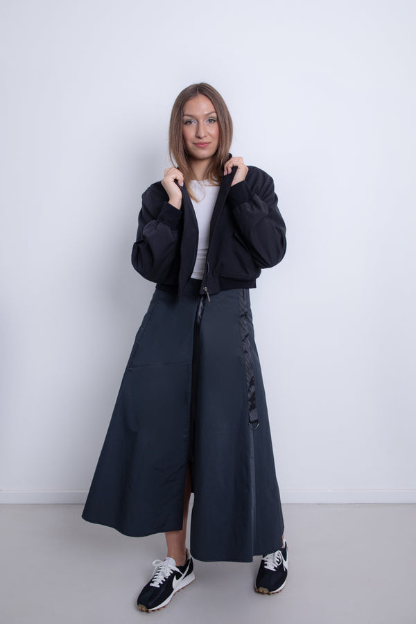 CROP Bomber dzseki - Fekete