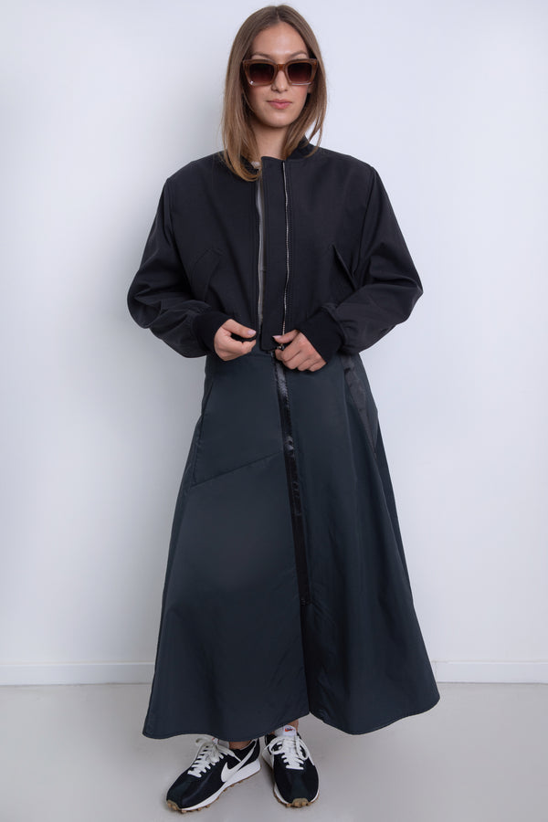 CROP Bomber dzseki - Fekete