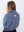 Csavart derekú blúz – Denim
