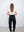 Curve pants - Fekete