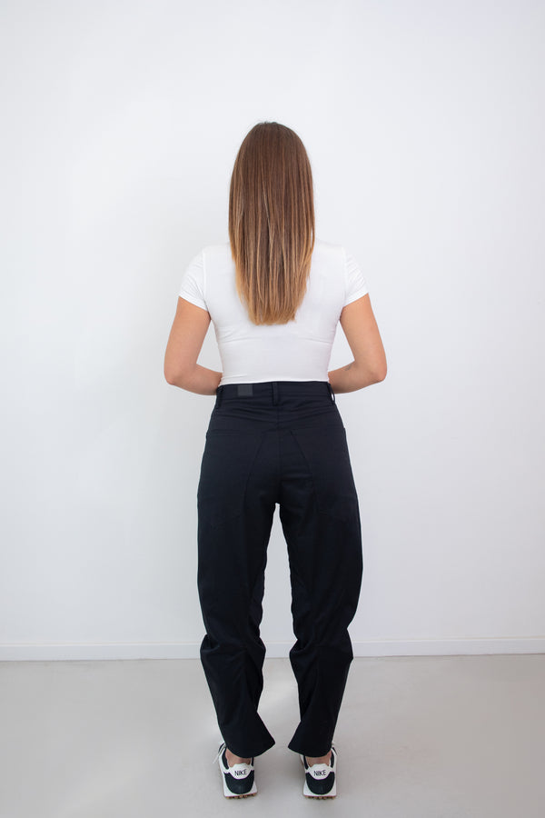 Curve pants - Fekete