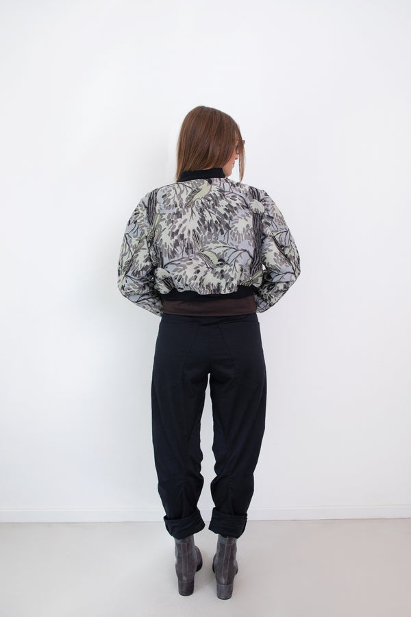 Curve pants - Fekete