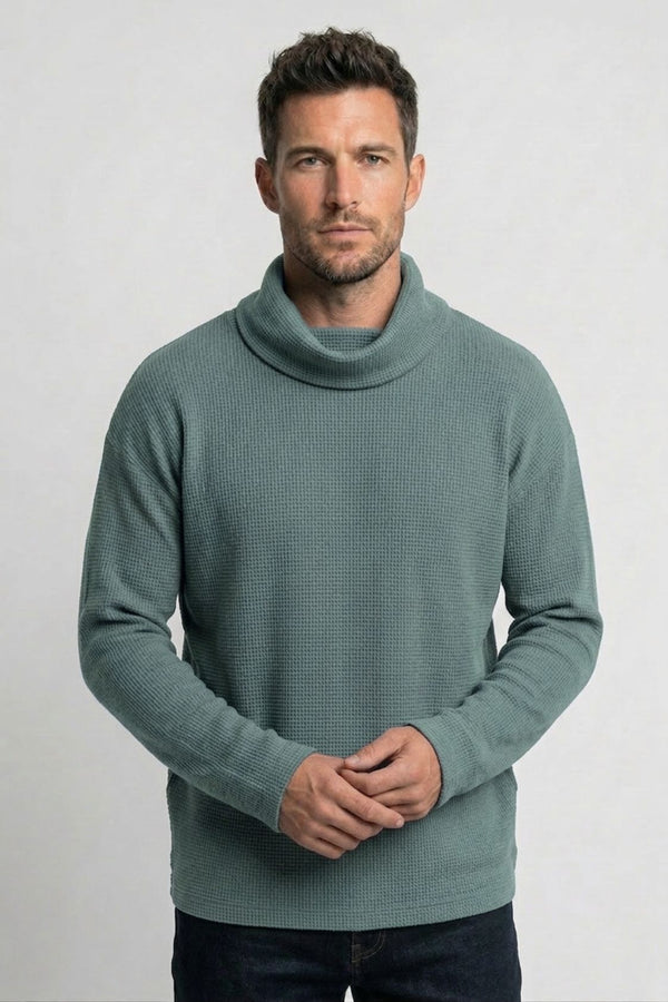 Férfi pulóver - menta