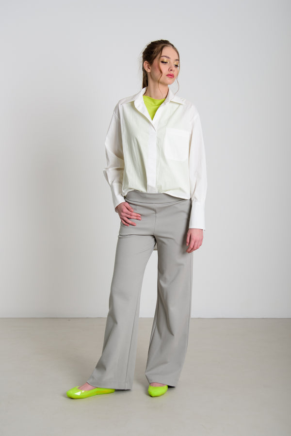 Hosszított hátú blúz