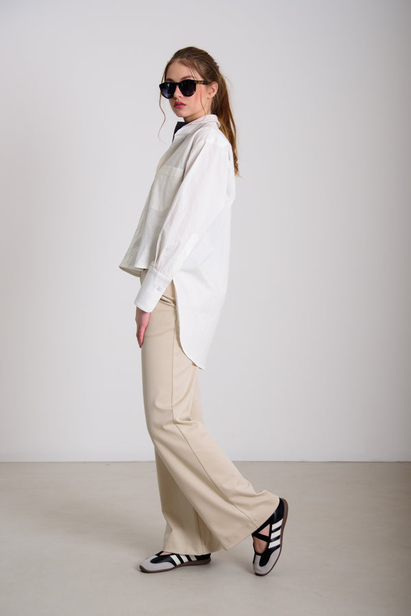 Hosszított hátú blúz