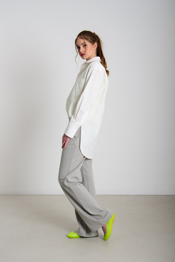 Hosszított hátú blúz