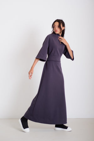 Japán ruha kékes szürke