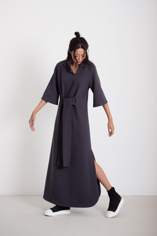 Japán ruha kékes szürke