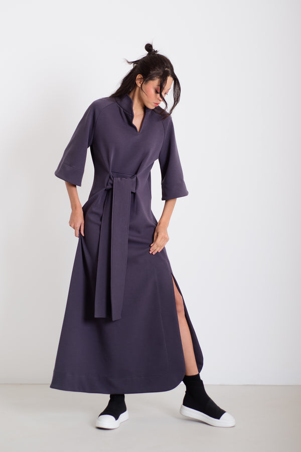 Japán ruha kékes szürke