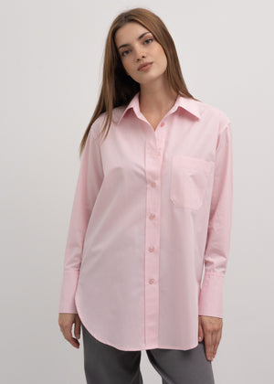 Oversize blúz - rózsaszín